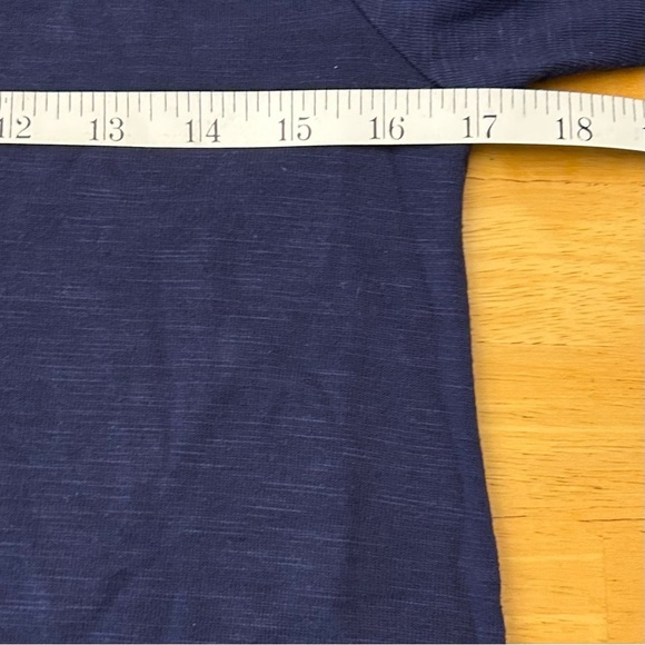 J. CREW Mercantile Striped Hem Tee - Picture 9 of 10